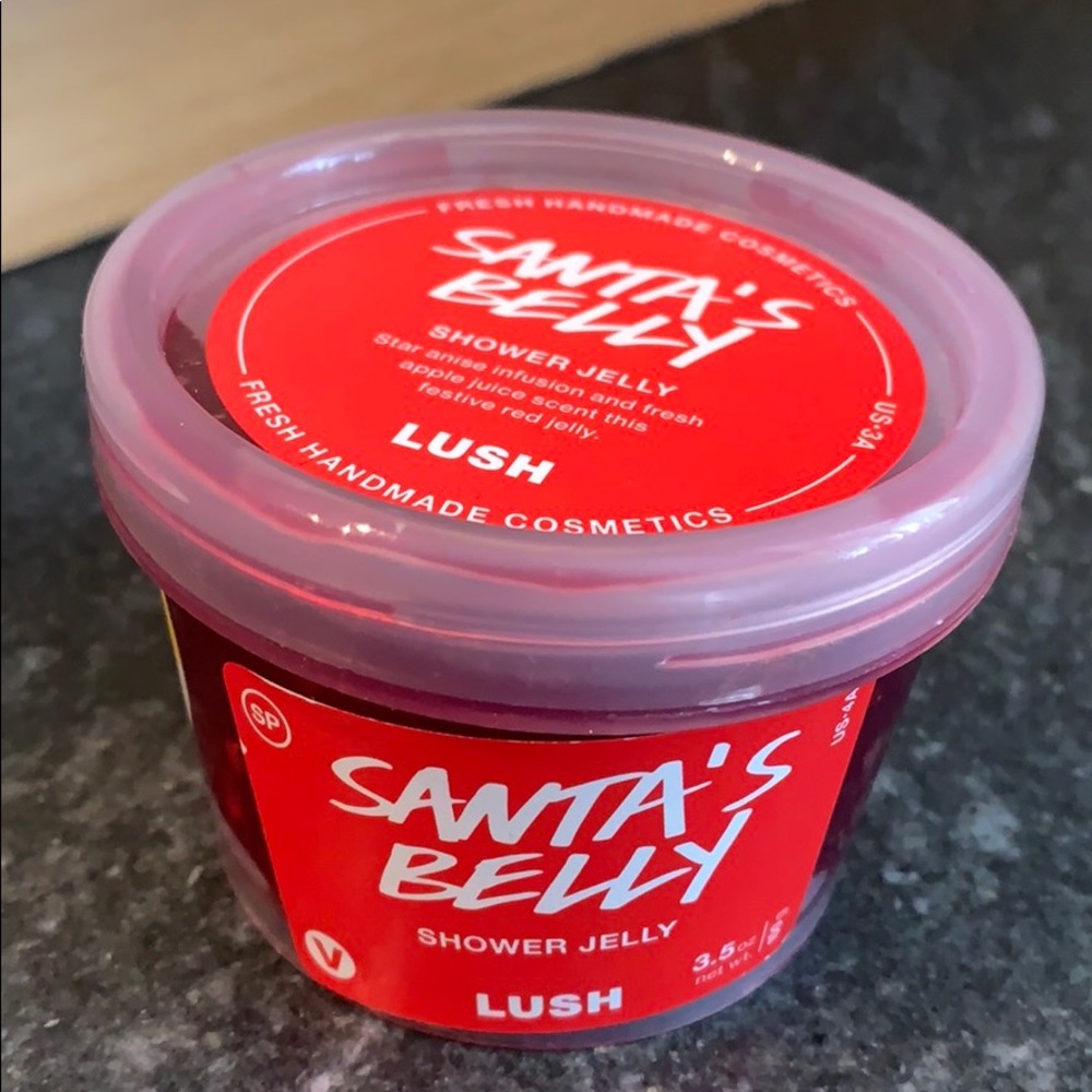 Never used Santa’s Belly Lush shower jelly